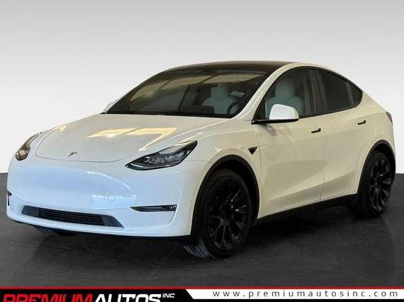 TESLA MODEL Y 2020 5YJYGDEE9LF030890 image